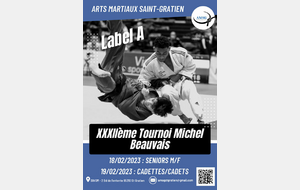 XXXIIème Tournoi Cadets/ttes Labellisé National 1