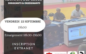 Réunion des clubs du département