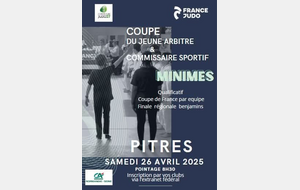 Coupe du jeune officiel Commissaire Sportif et Arbitre Minime - Pîtres (27)