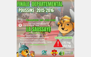 Finale Circuit départemental Poussins - La Saussaye (27)