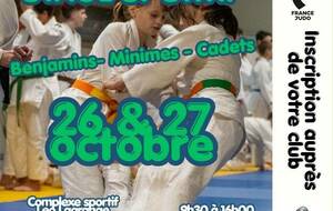 Stage sportif départemental - Benjamins, Minimes &amp; Cadets