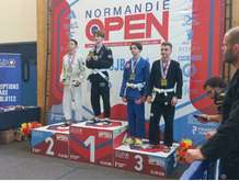Dimanche 28 mai 2023.
Tristan RAYE, 3ème de l'Open de Normandie de JJB au Val-de-Reuil.