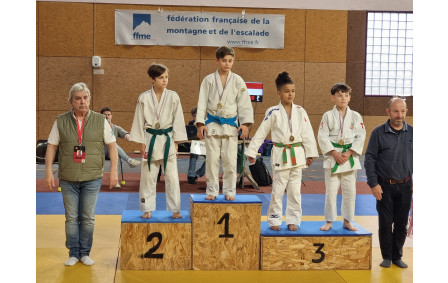 Dimanche 18 janvier 2026.
Championnat de l'Eure Minimes - Alizay (27)
Mohamed LAAOUISSID 3ème en moins de 34Kg.