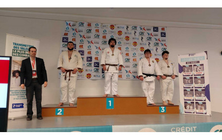 Samedi 14 mars 2026.
Championnat de Normandie 1D - Forges-les-Eaux (76)
Clément RACINE (+100kg) 3ème