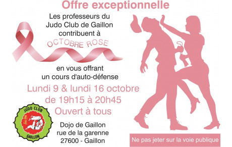 OCTOBRE ROSE