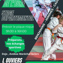 Stage départemental Benjamins - Minimes - Cadets - Louviers (27)